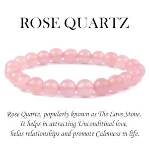Rose Quartz Bracelet – Love, Healing & Emotional Balance