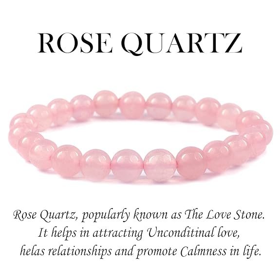 Rose Quartz Bracelet β Love, Healing & Emotional Balance