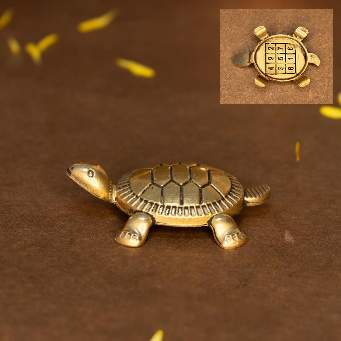 Brass Tortoise for Wealth, Good Luck & Vastu