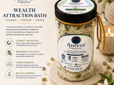 Wealth Attraction Bath - Aureva Fragrances